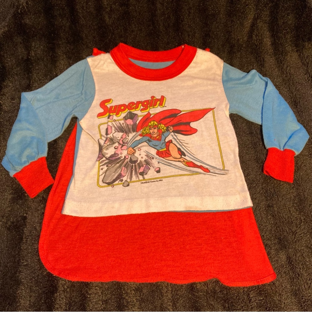 1984 (size 6) Supergirl PJs